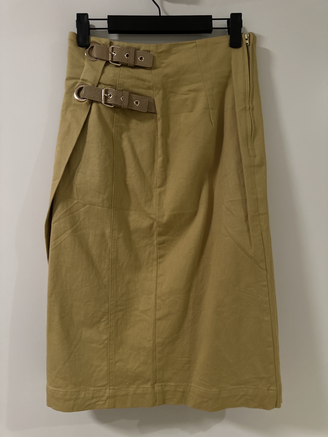 Khaki Buckle Skirt - photo 2
