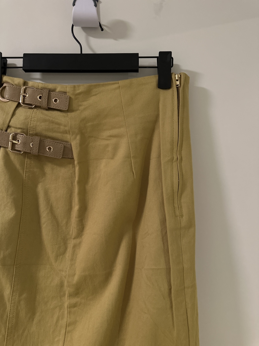 Khaki Buckle Skirt - photo 4