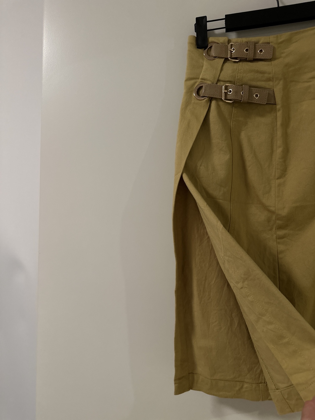 Khaki Buckle Skirt - photo 5