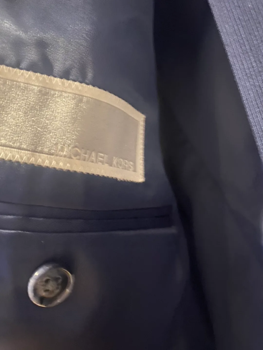 Michael Kors Navy Suit - youth image indicator(3)