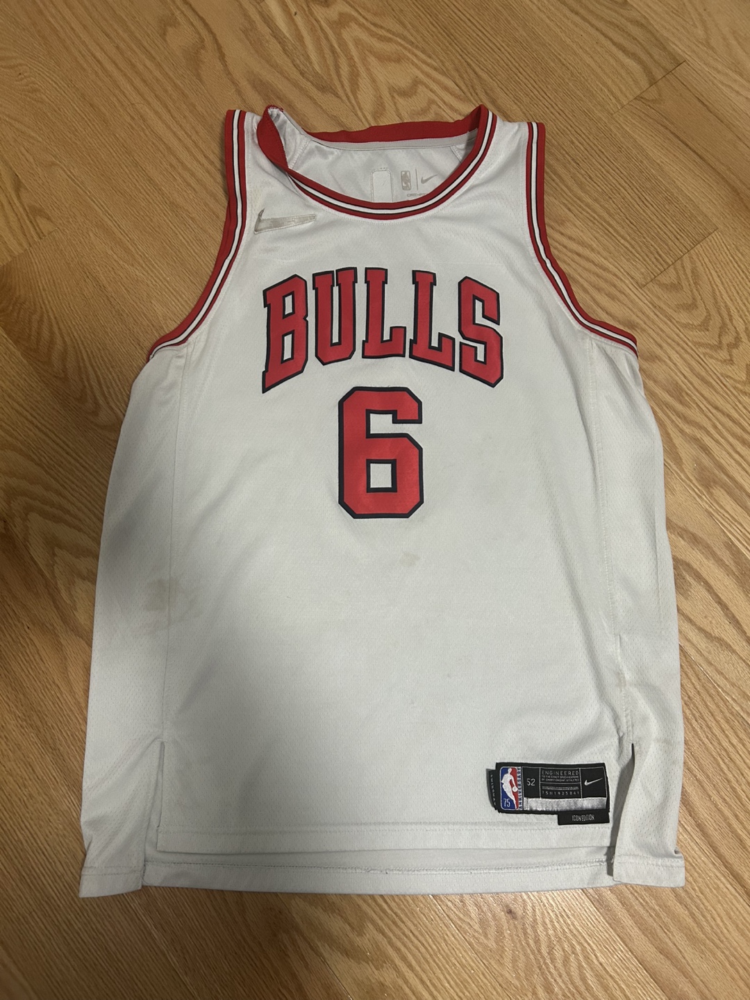 NBA 75th Anniversary Nike Chicago Bulls Alex Caruso Jersey