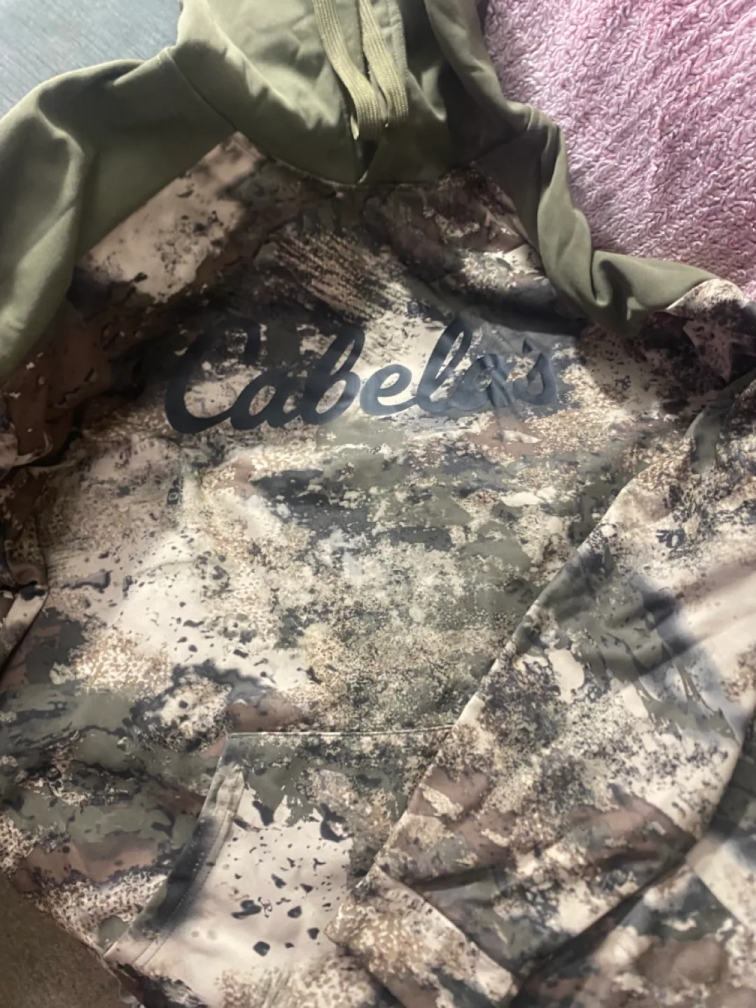 Cabelas 3XL Camo Hoodie thumbnail
