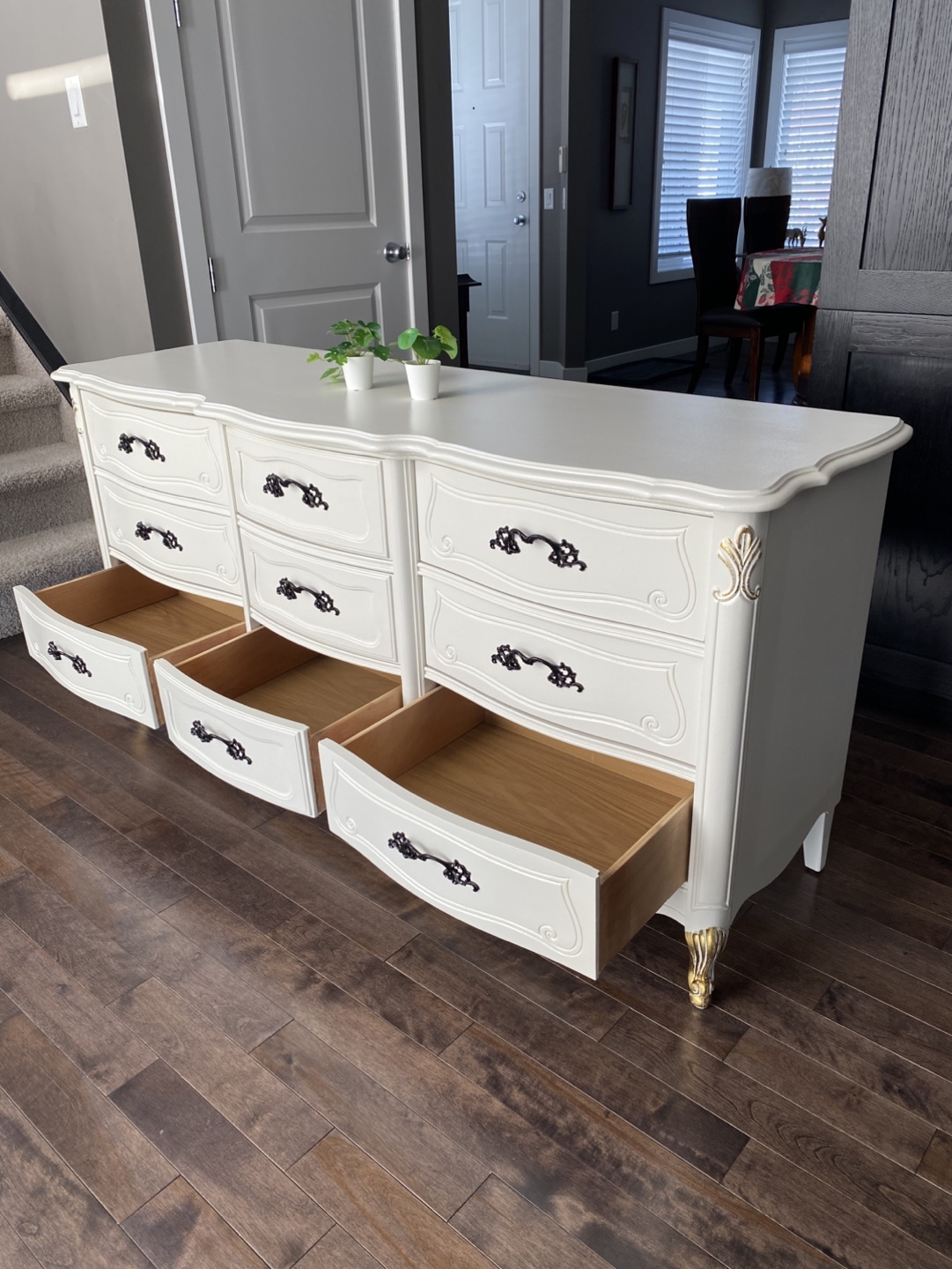 🏆 Elegant refurbished large drawers / dressers - photo 5