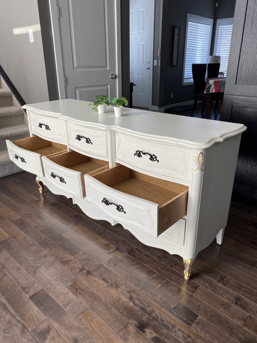 🏆 Elegant refurbished large drawers / dressers - photo 4