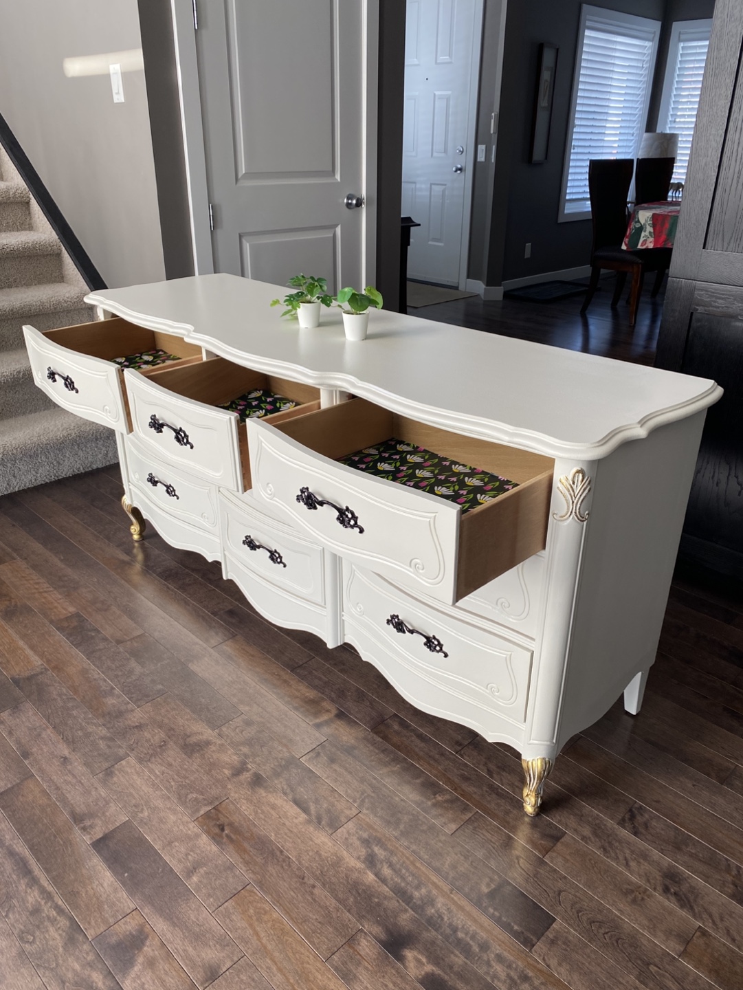 🏆 Elegant refurbished large drawers / dressers - photo 3