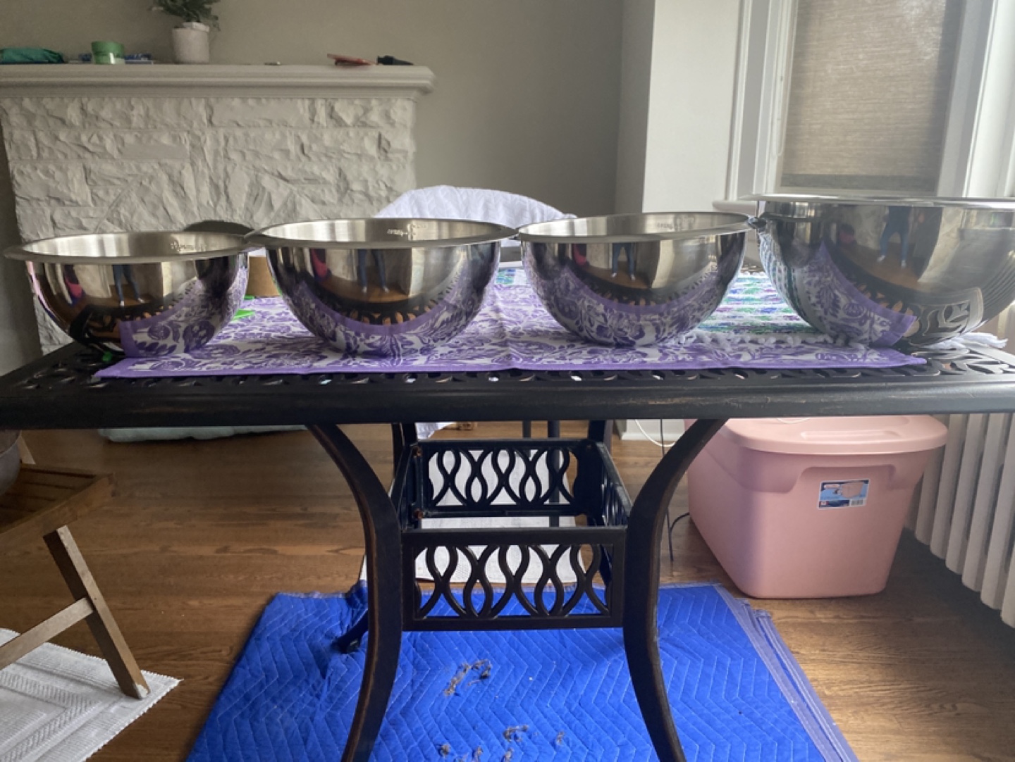 Set of 4 Stainless Steel Mixing Bowls - photo 3