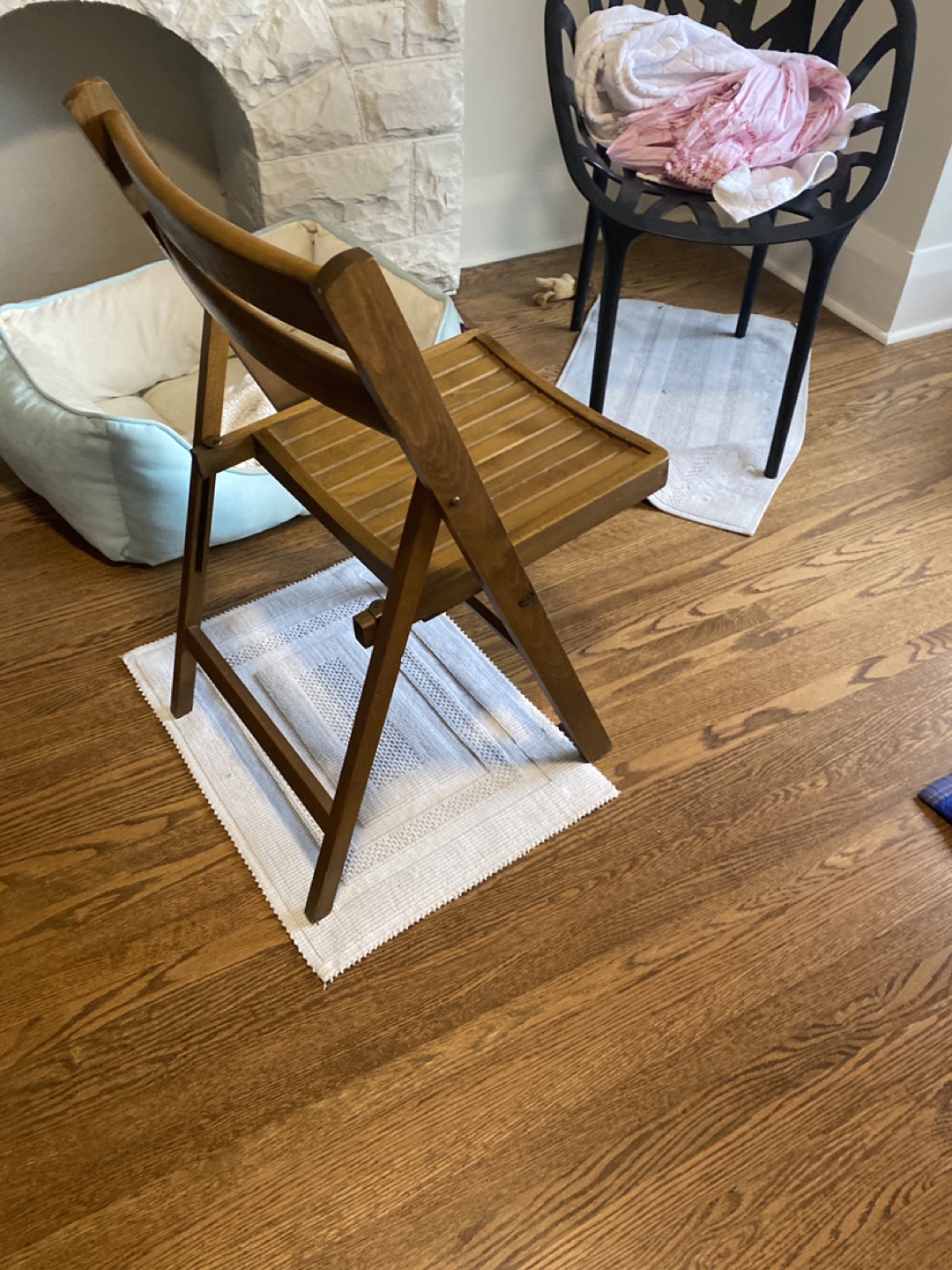Vintage Wooden Folding Chair - photo 2