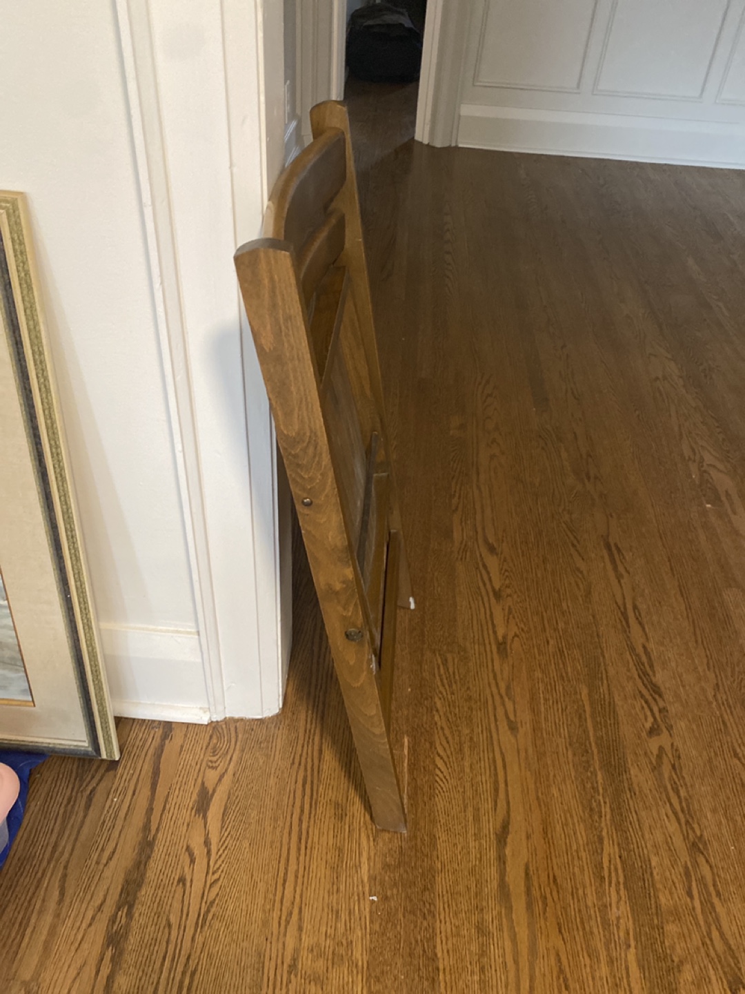 Vintage Wooden Folding Chair - photo 4