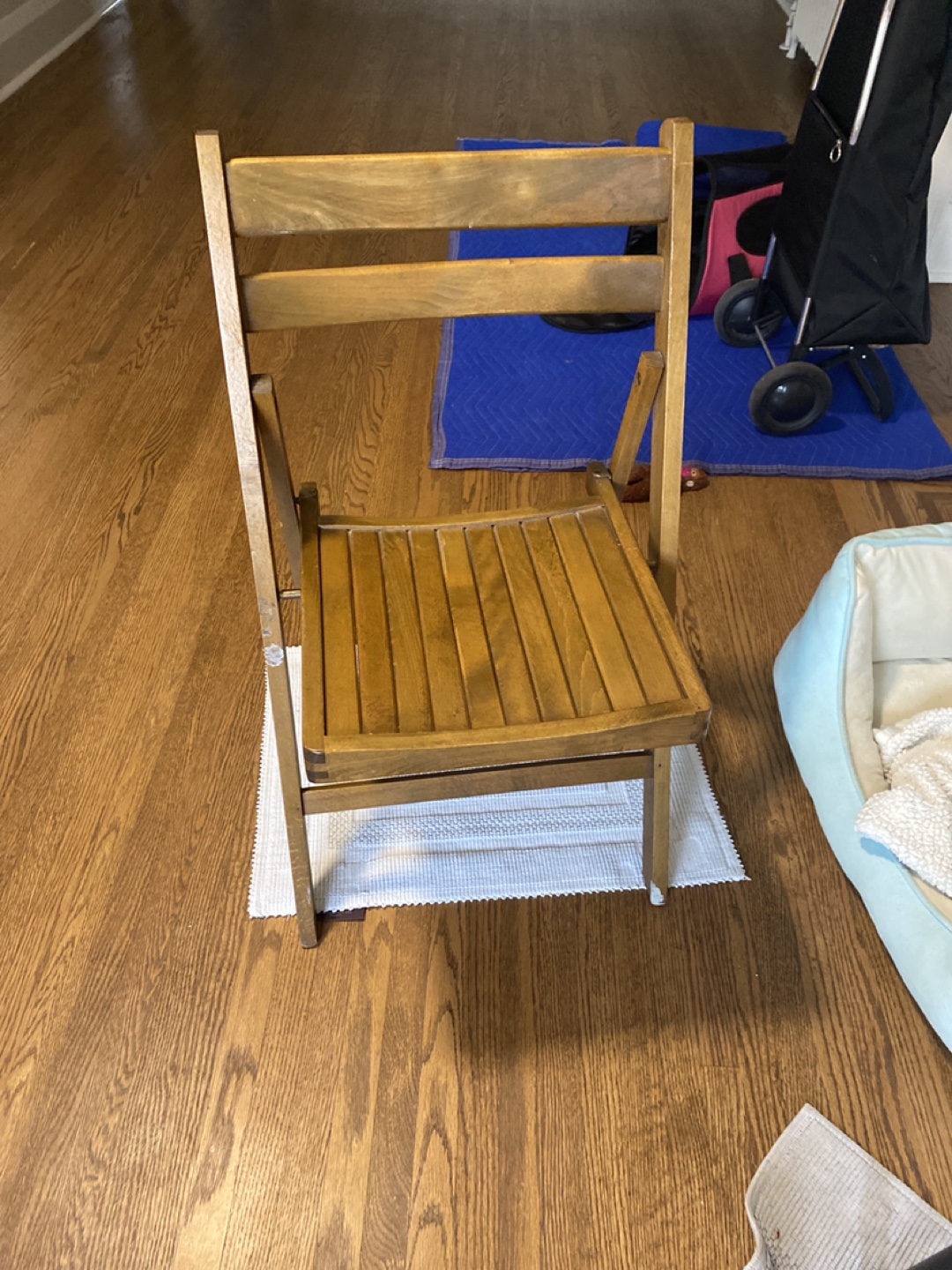 Vintage Wooden Folding Chair