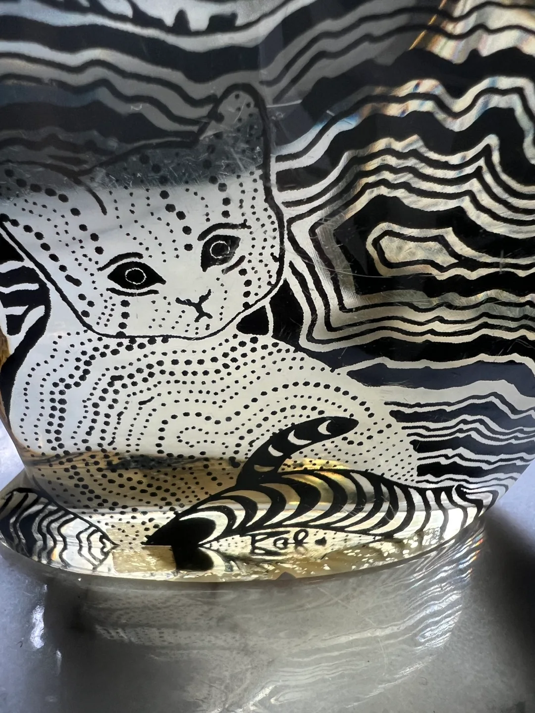 Vintage Lucite Cat Figurines x3 image indicator(6)