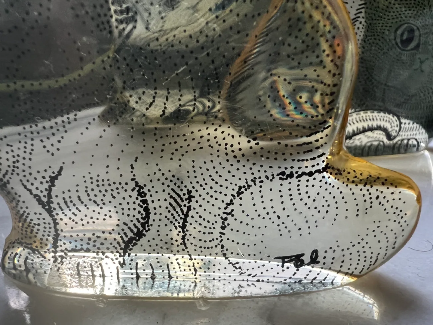 Vintage Lucite Cat Figurines x3 image indicator(7)