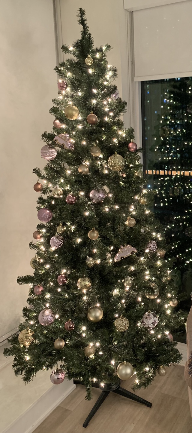 Christmas Ornaments - Gold and Pink - photo 3