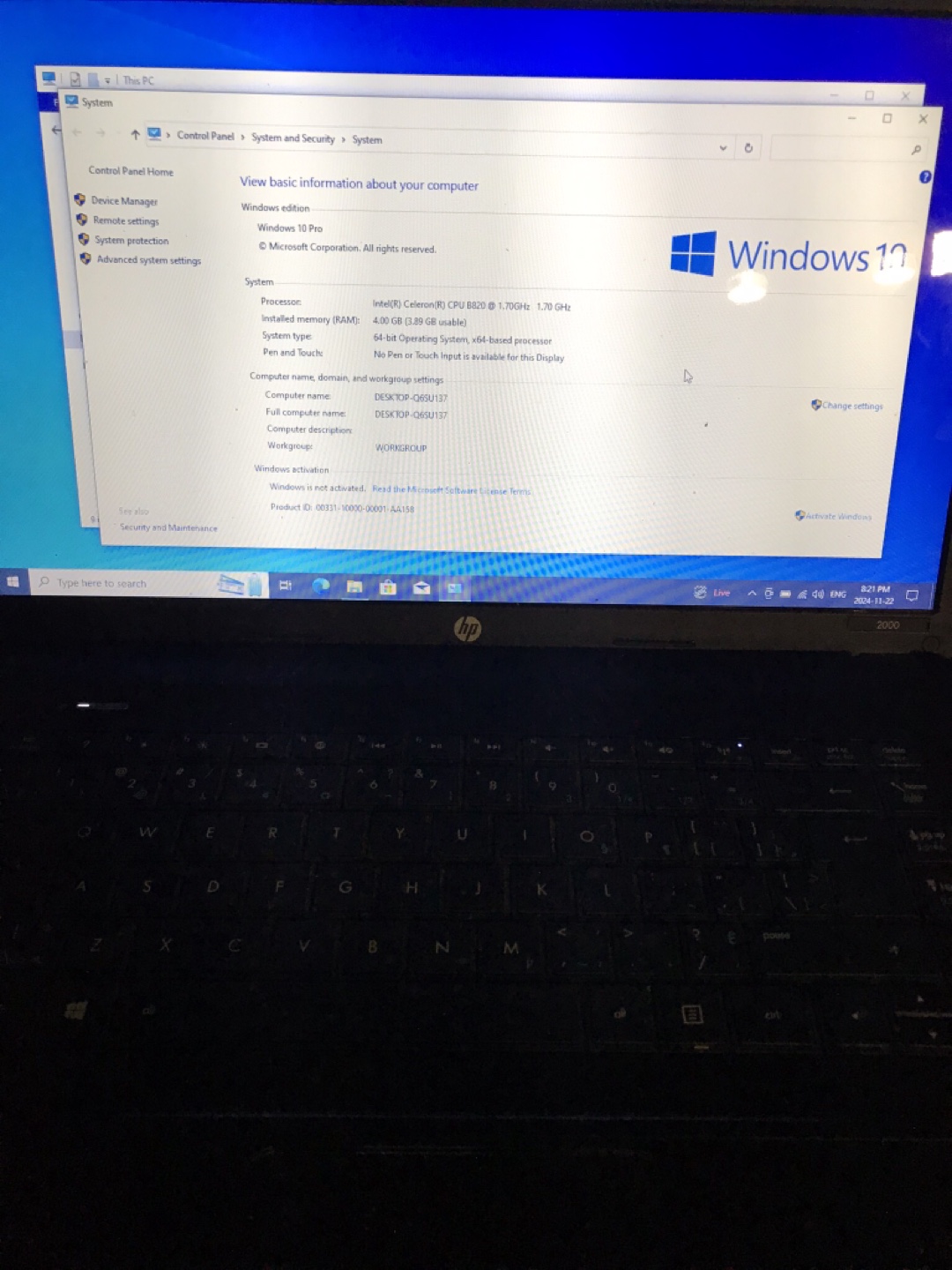 HP Laptop - photo 4