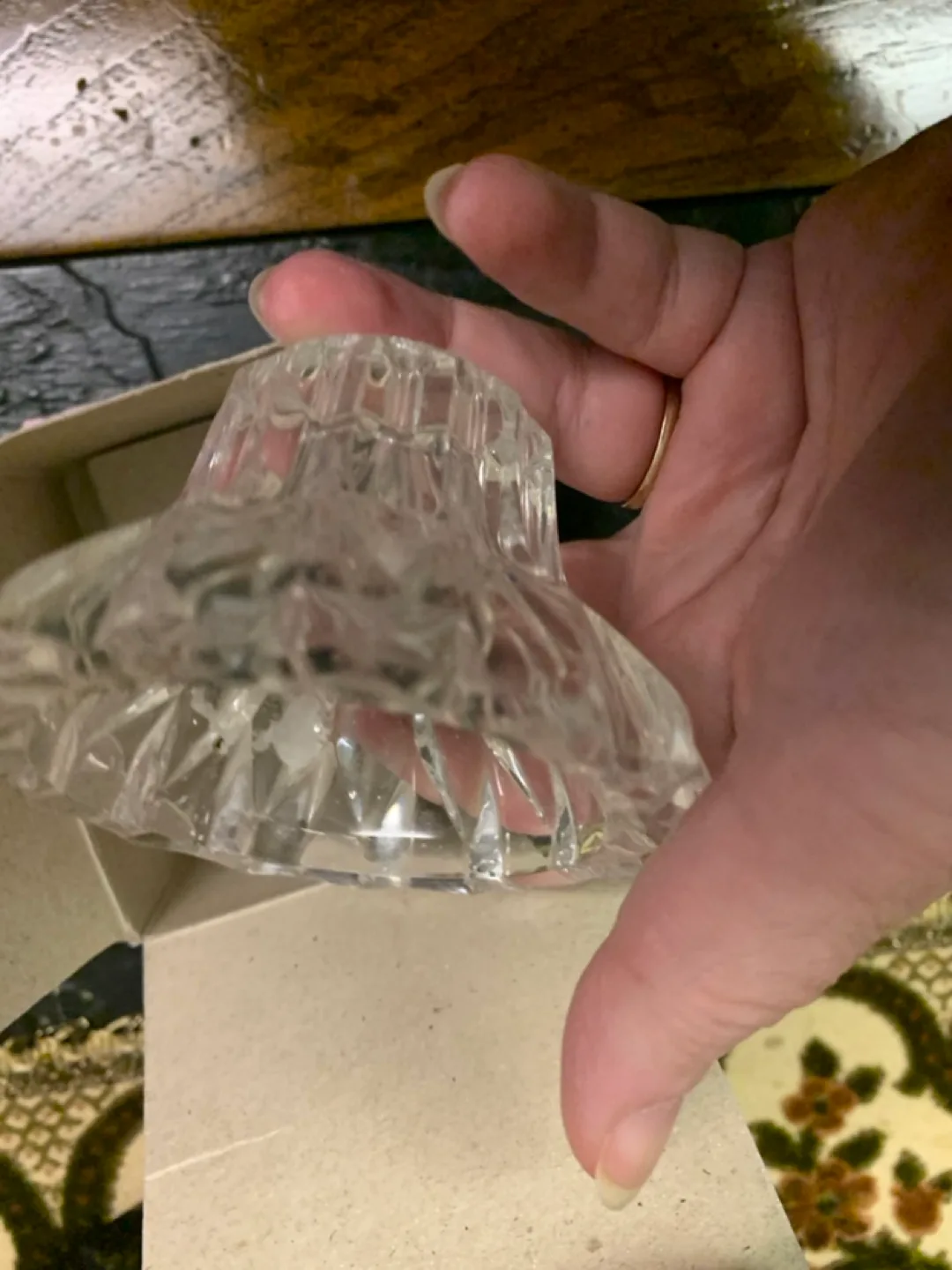 Crystal D'Adriana Candle Holder - NEW image indicator(5)