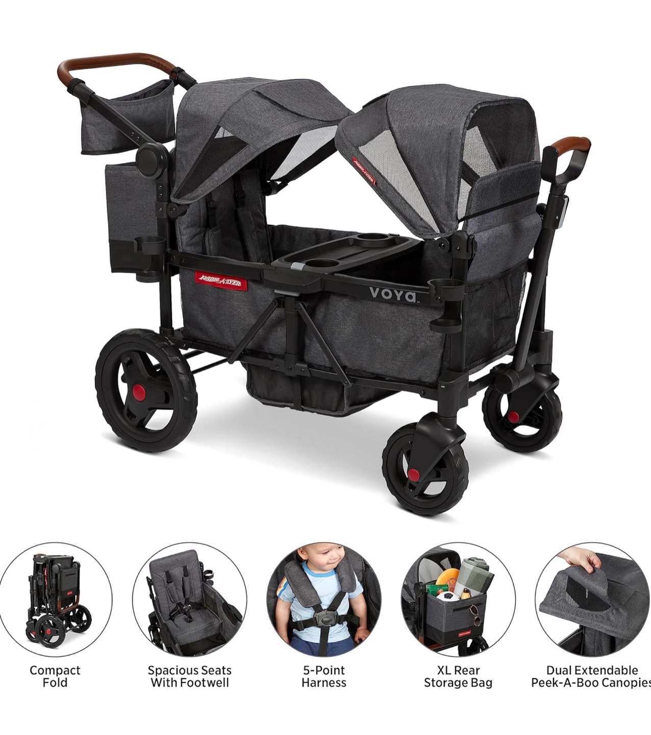 Radio Flyer Voyo Stroller Wagon