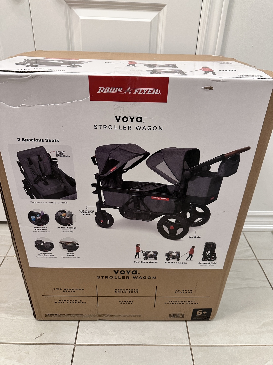 Radio Flyer Voyo Stroller Wagon - photo 2