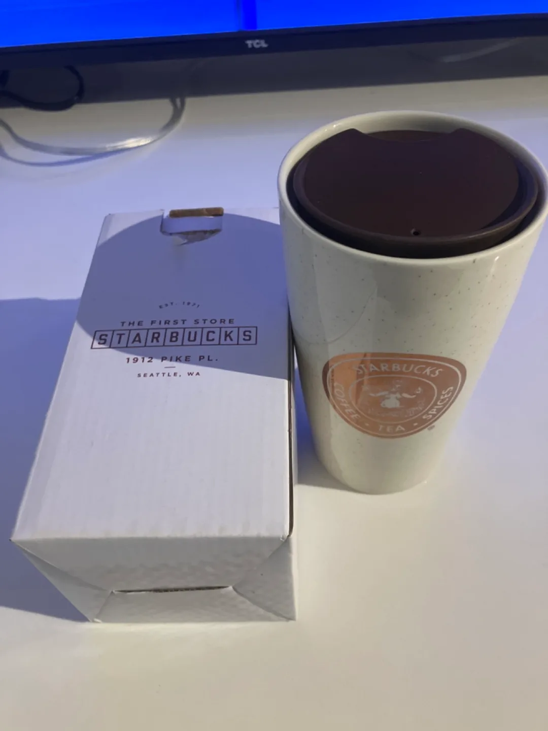 Starbucks Ceramic Travel Mug thumbnail
