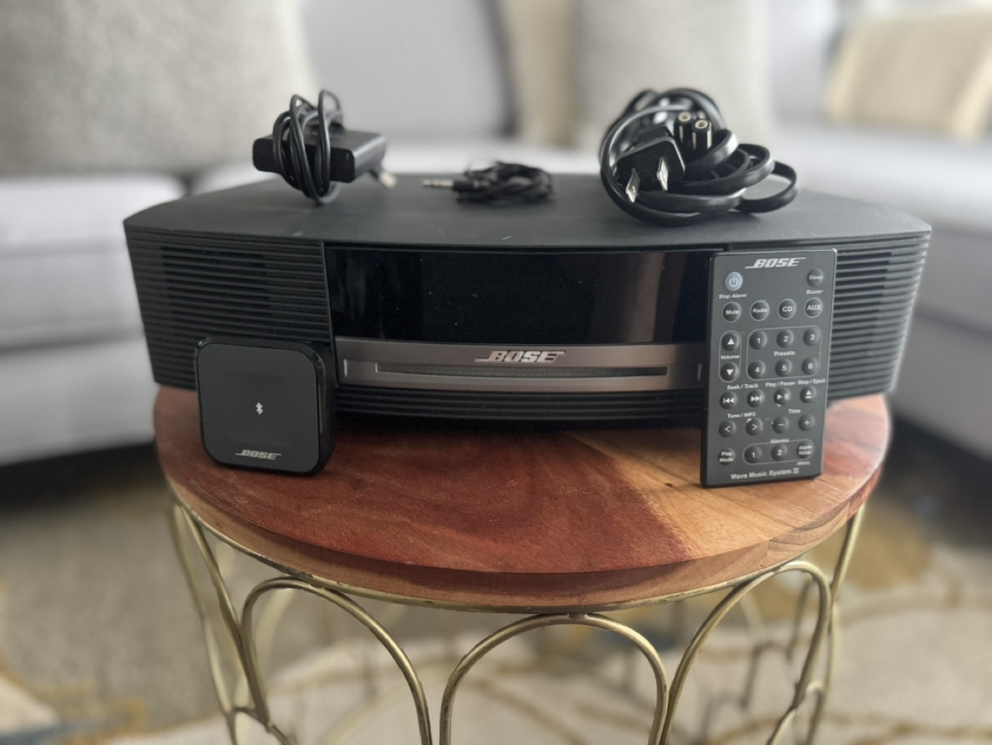 Bose Wave Music System III with Bluetooth adaptor