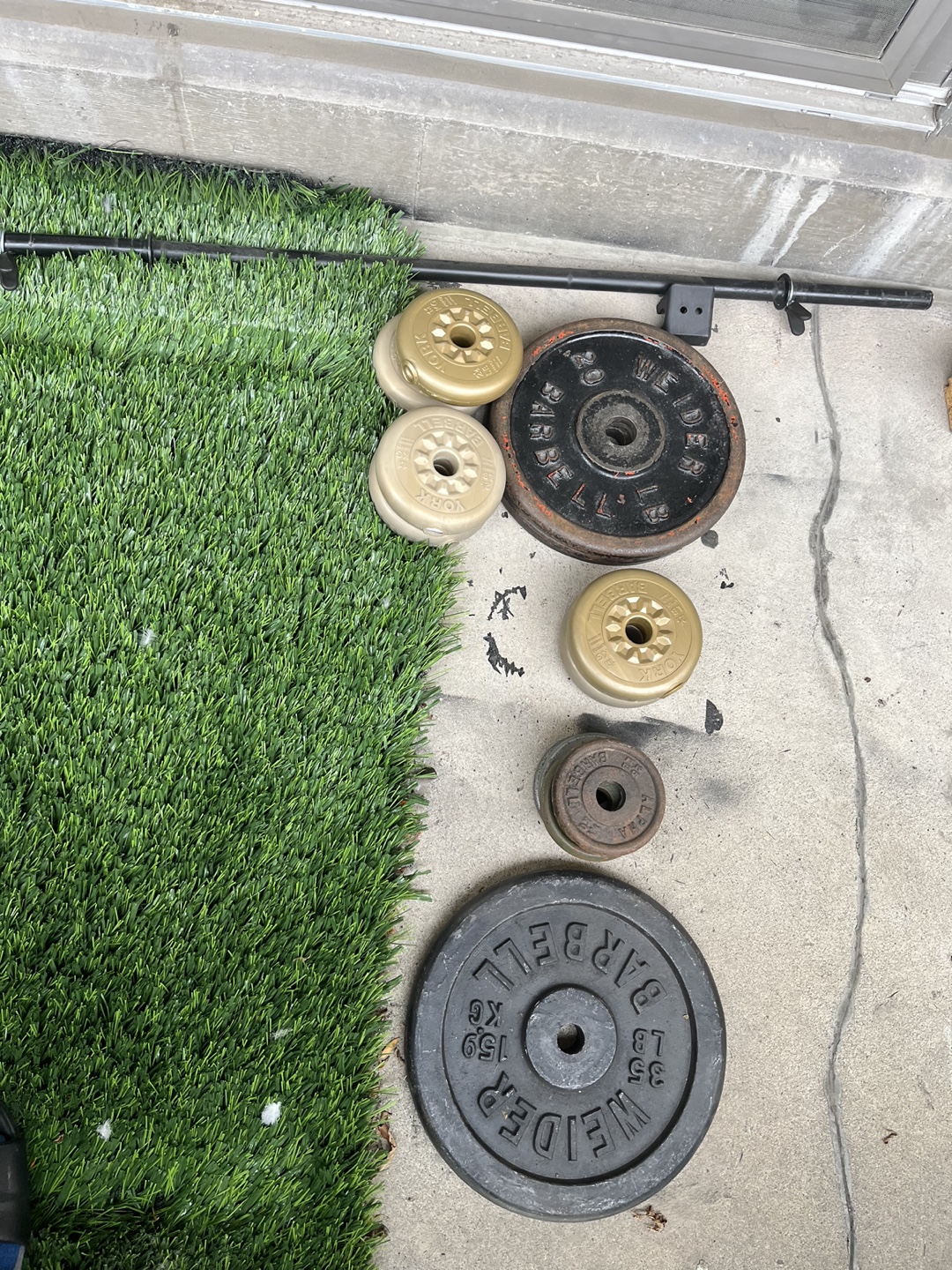 Weights Plates Set