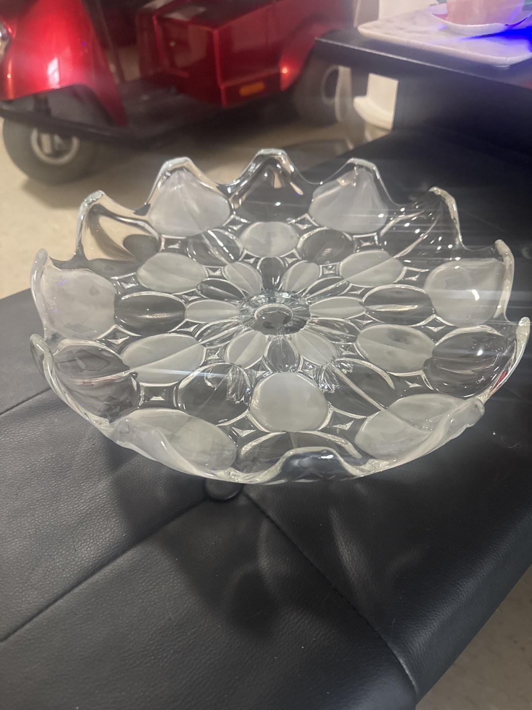 Glass Serving Plate