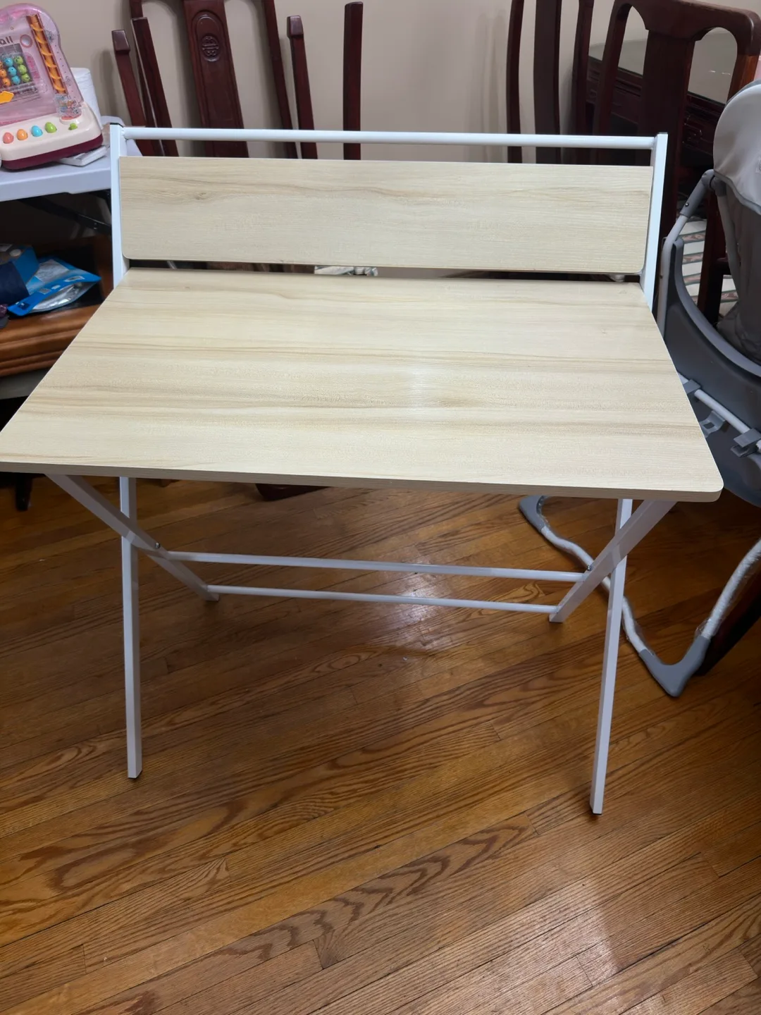 White Folding Desk thumbnail