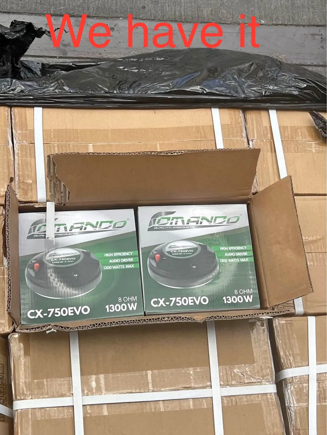 Comando CX-750EVO 8 Ohm 1300W Speakers image indicator(3)