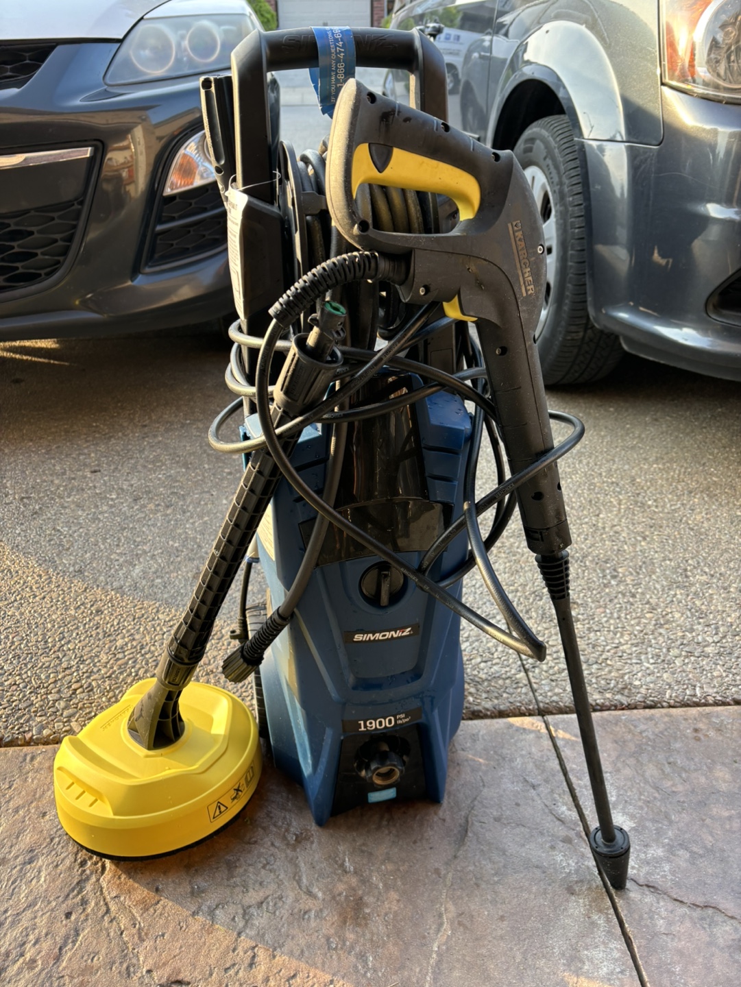 Simoniz 1900 PSI Electric Pressure Washer - photo 3