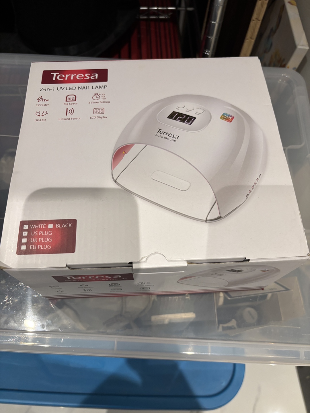 Brand New Terresa 2-in-1 UV LED Nail Lamp