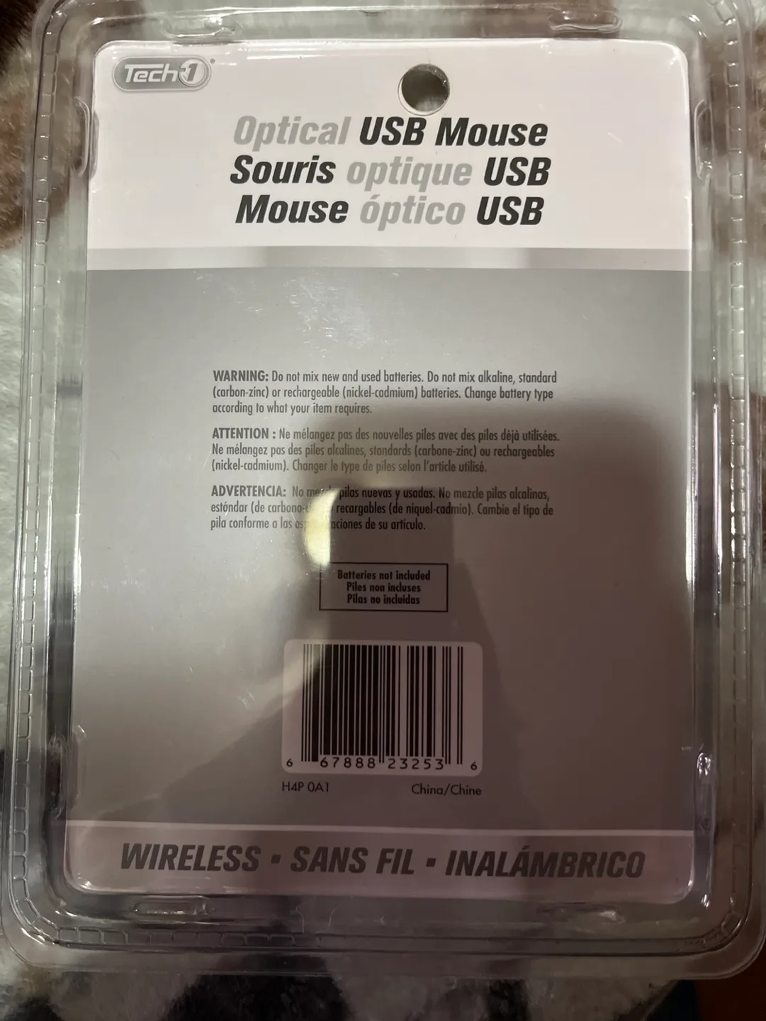 Tech1 Wireless Optical USB Mouse image indicator(2)