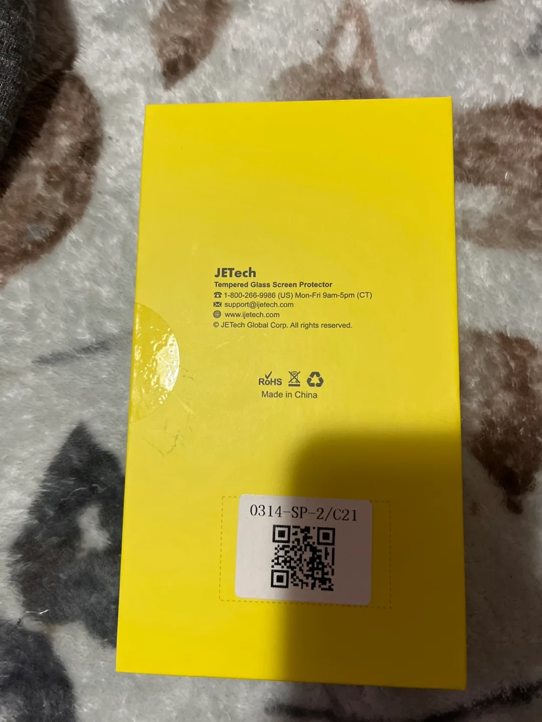 JETech Tempered Glass Screen Protector for iPhone SE/5s/5c image indicator(2)