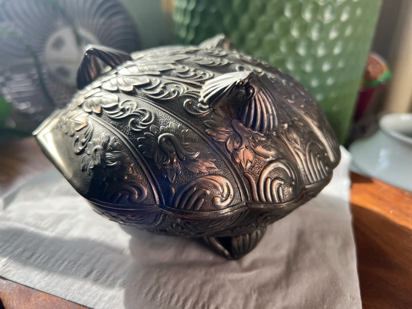 Vintage Silver Plated Shell Dish image indicator(3)