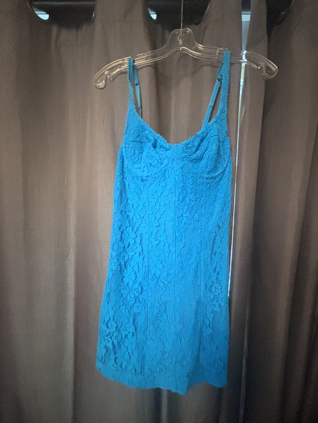 Urban Outfitters Blue Lace Dress Size M - photo 2