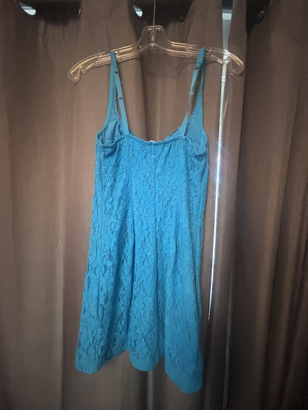 Urban Outfitters Blue Lace Dress Size M - photo 3