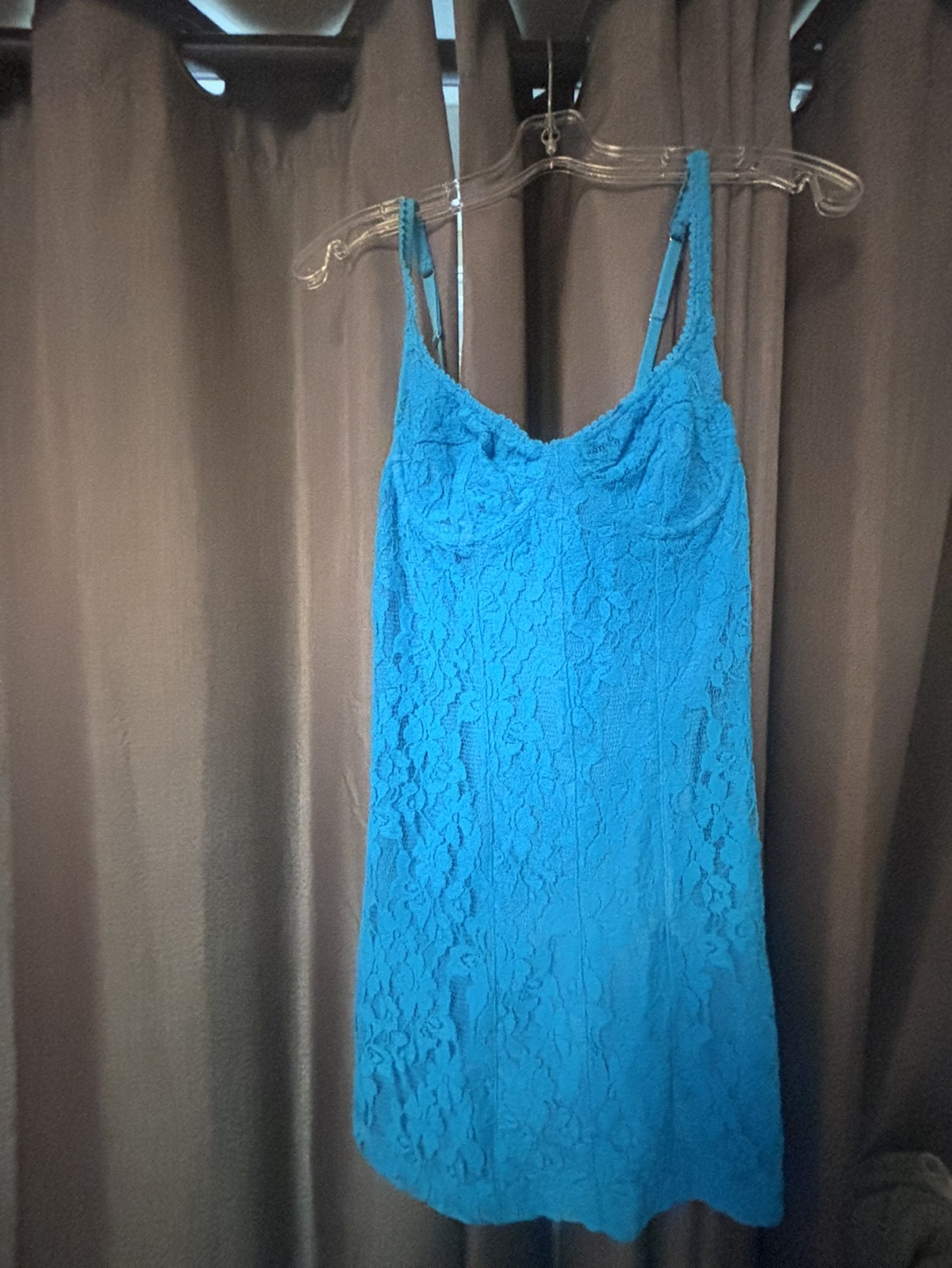 Urban Outfitters Blue Lace Dress Size M