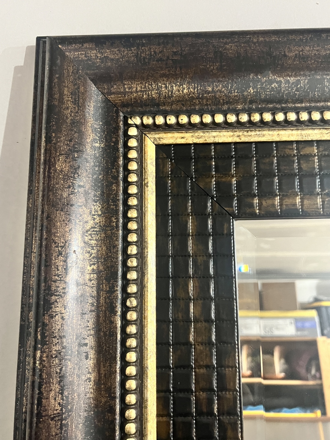 Large Ornate Full Length Mirror