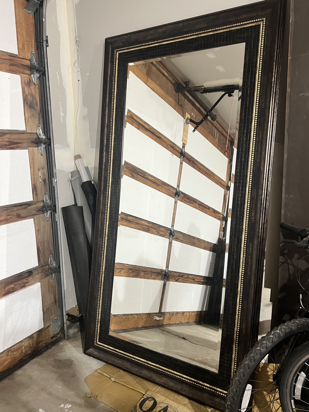 Large Ornate Full Length Mirror - photo 2