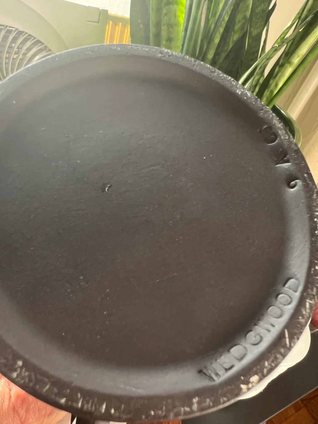 Wedgwood Basalt Black Ceramic Chocolate Pot image indicator(3)