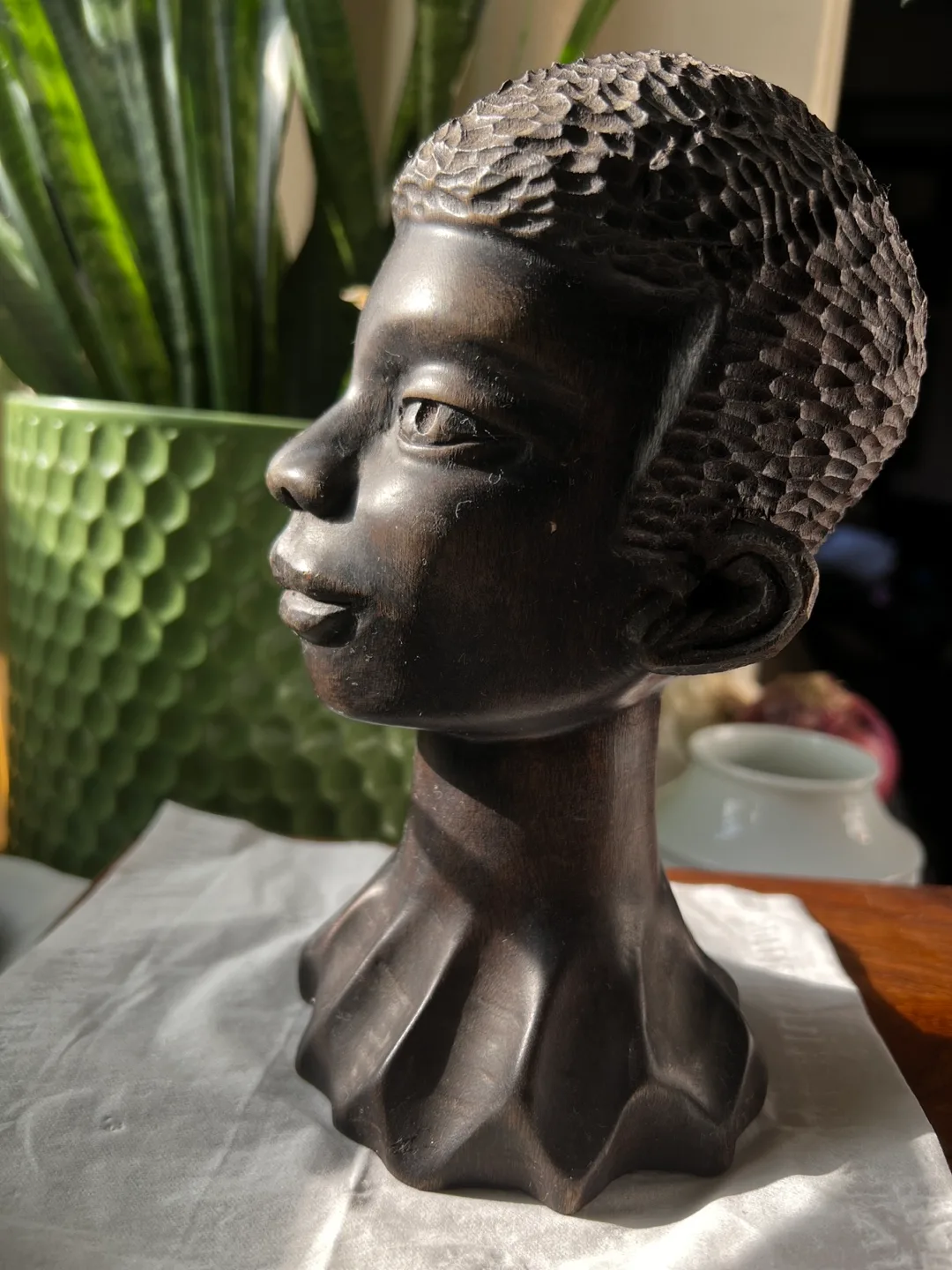 Bust of Young Man Haiti Sculpture image indicator(4)