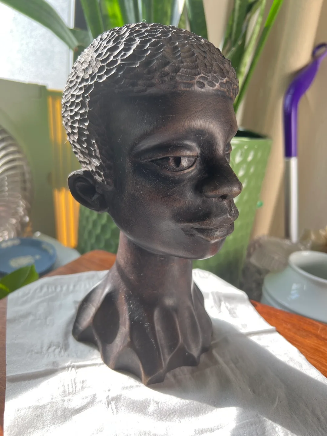Bust of Young Man Haiti Sculpture image indicator(2)