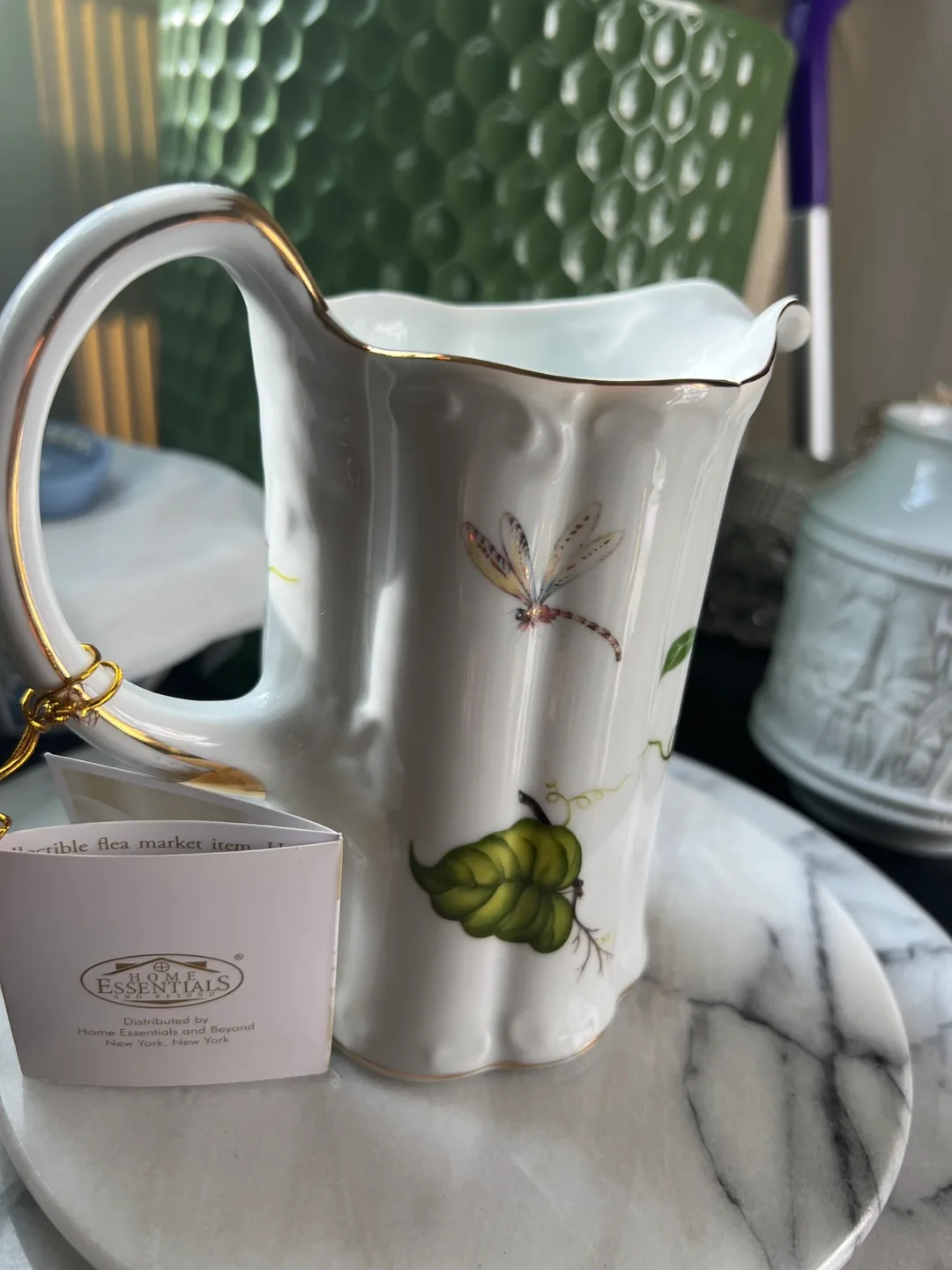 Godinger Jardin Porcelain Pitcher image indicator(3)