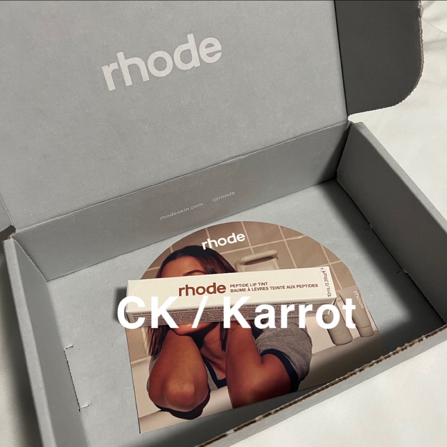 rhode Cinnamon Roll Peptide Lip Tint