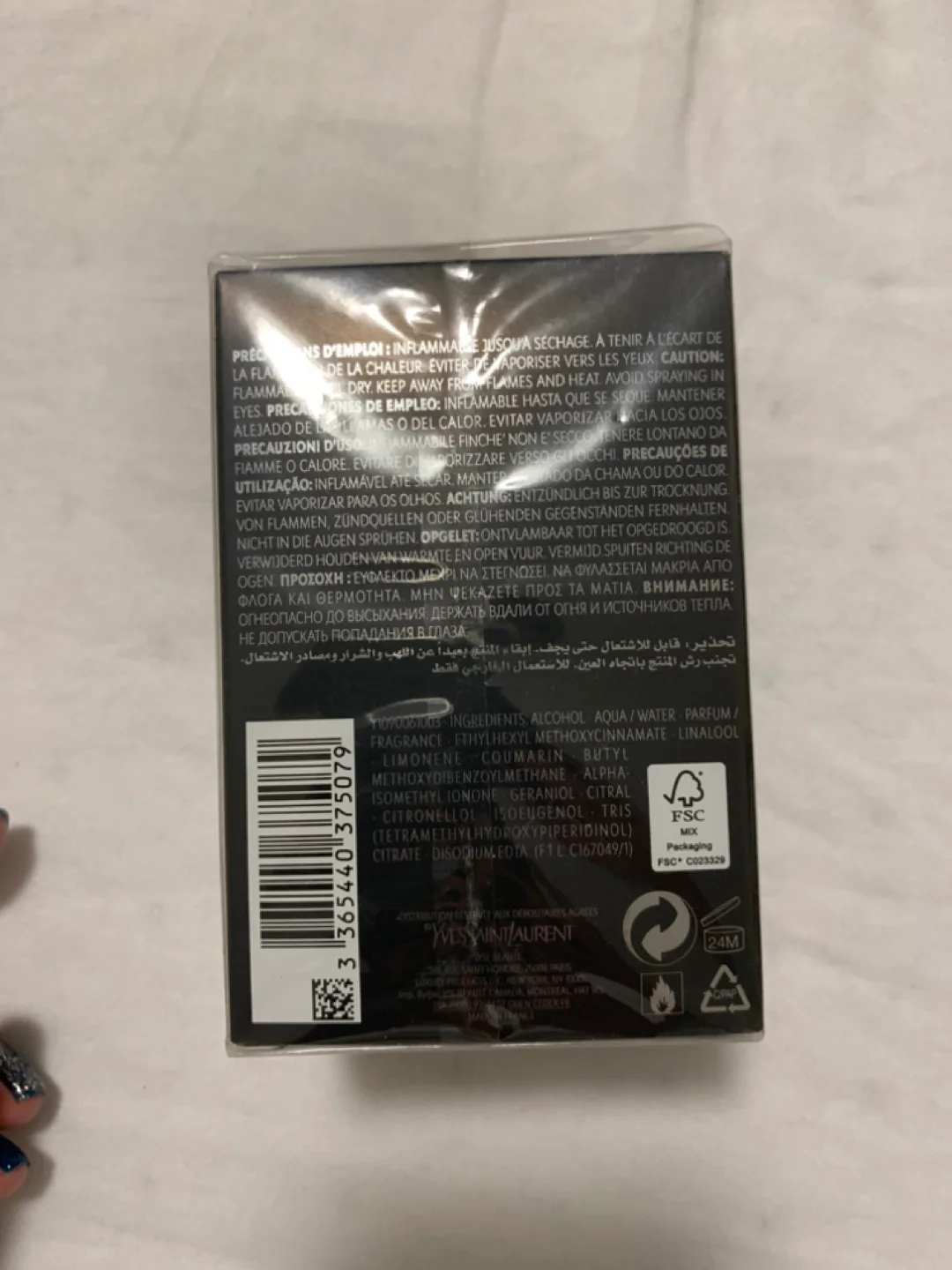 Yves Saint Laurent La Nuit de l'Homme Eau de Toilette 100 ml image indicator(2)