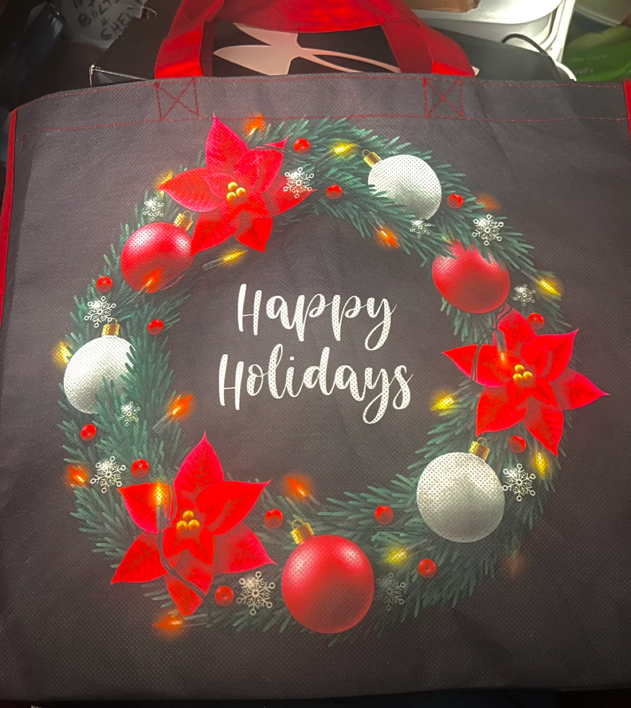 Reusable Holiday Shopping Bag #Thrifty Picks image indicator(3)