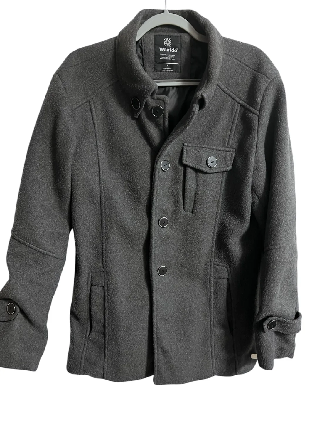 Wantdo Men's Grey Winter Jacket image indicator(2)