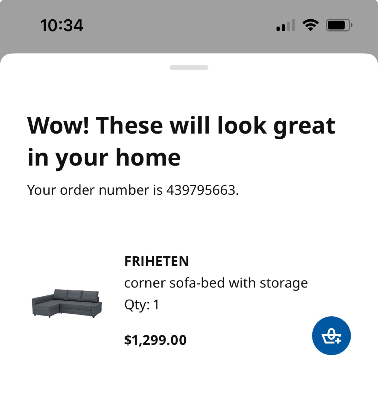 IKEA FRIHETEN Corner Sofa-Bed with Storage - photo 5