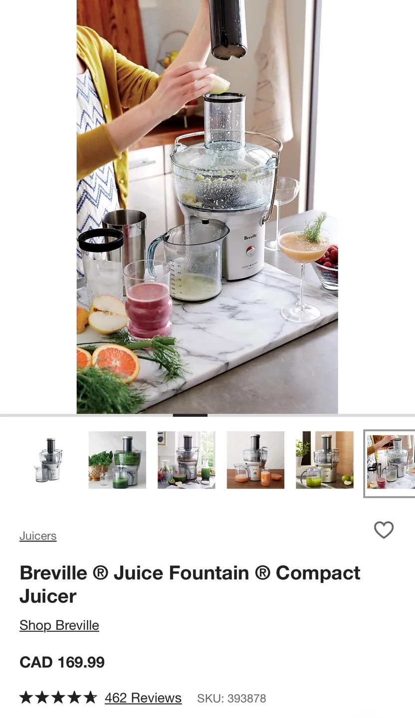 Breville Juice Fountain Compact Juicer image indicator(4)