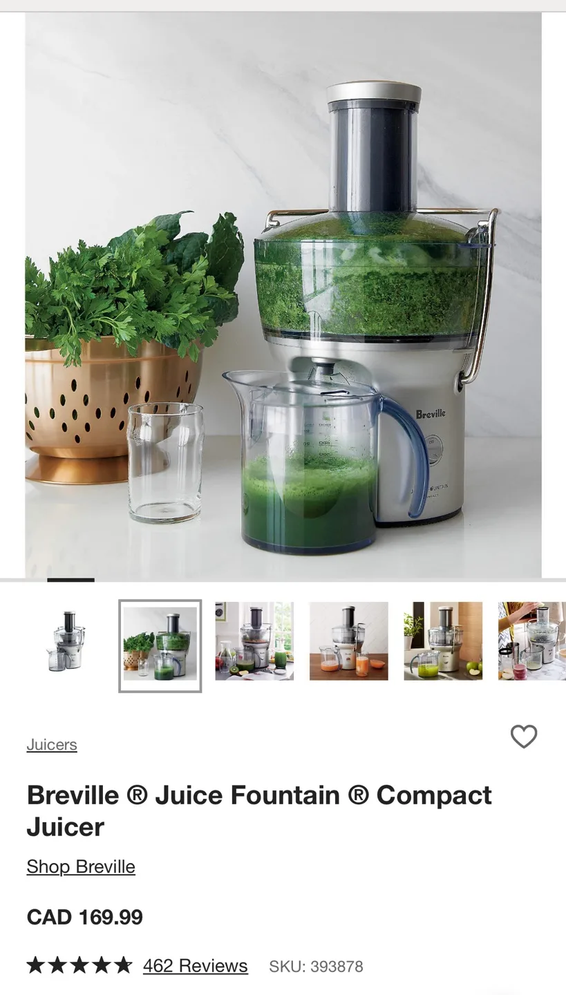 Breville Juice Fountain Compact Juicer image indicator(6)