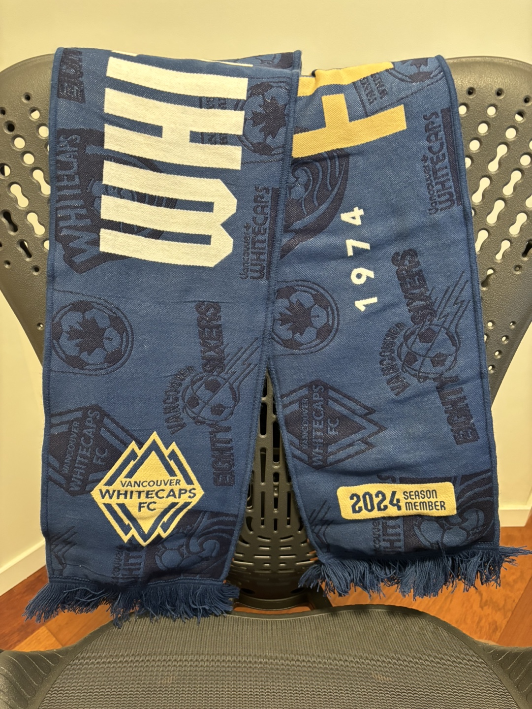 Vancouver Whitecaps FC 2024 Season Scarf - photo 2