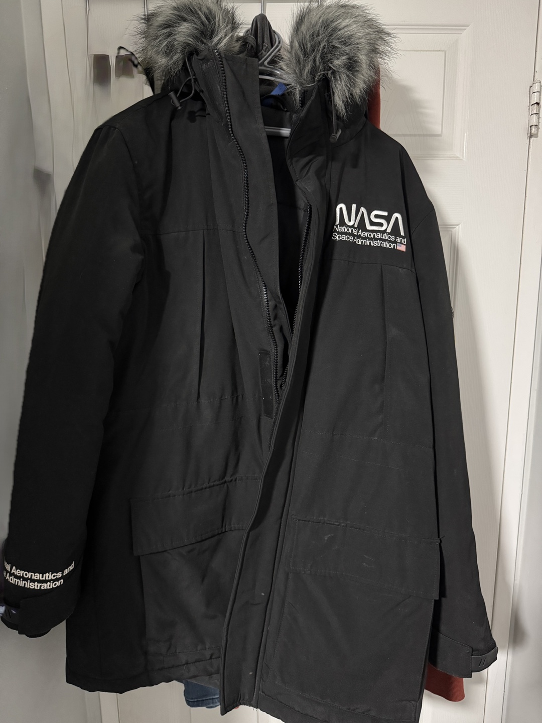 H M NASA Winter Jacket Karrot