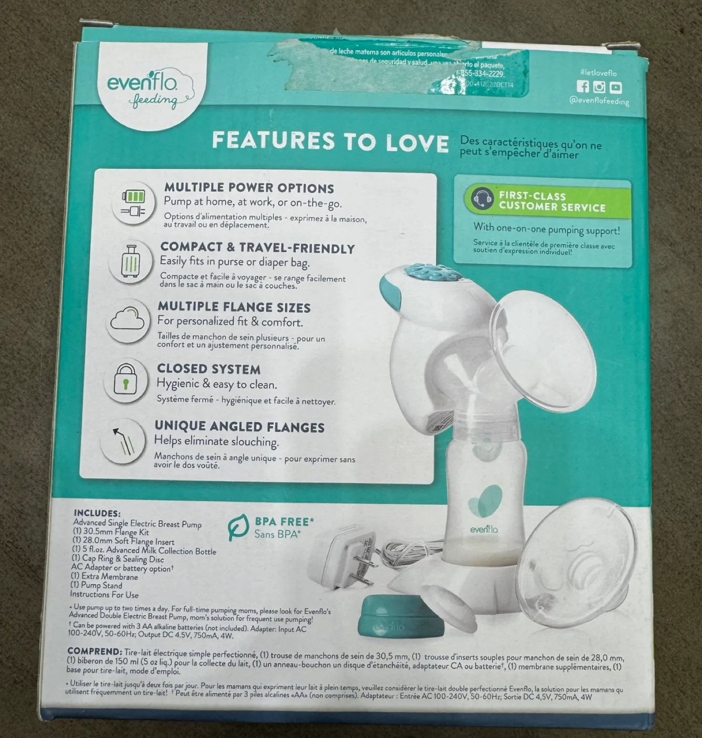 Evenflo Advanced Single Electric Breast Pump image indicator(3)